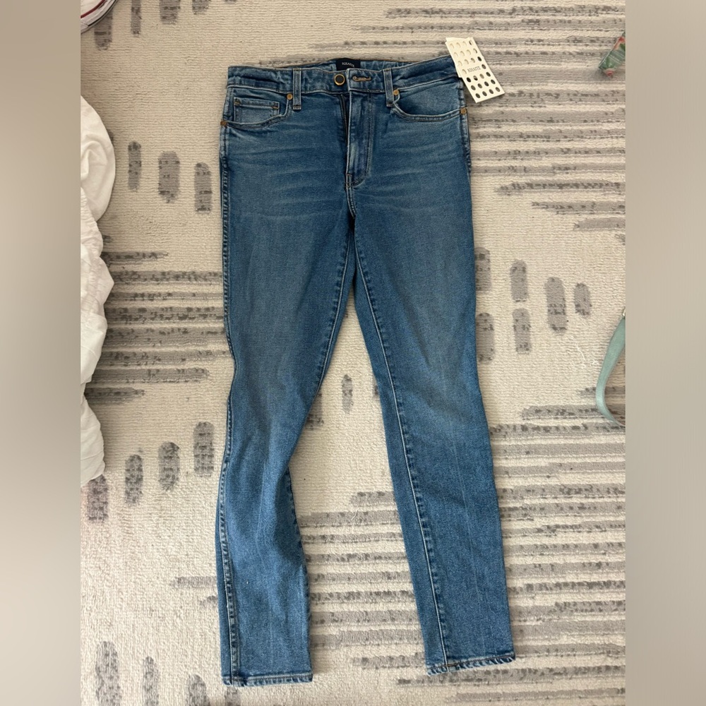 Khaite kassandra skinny midrise jean sz27
